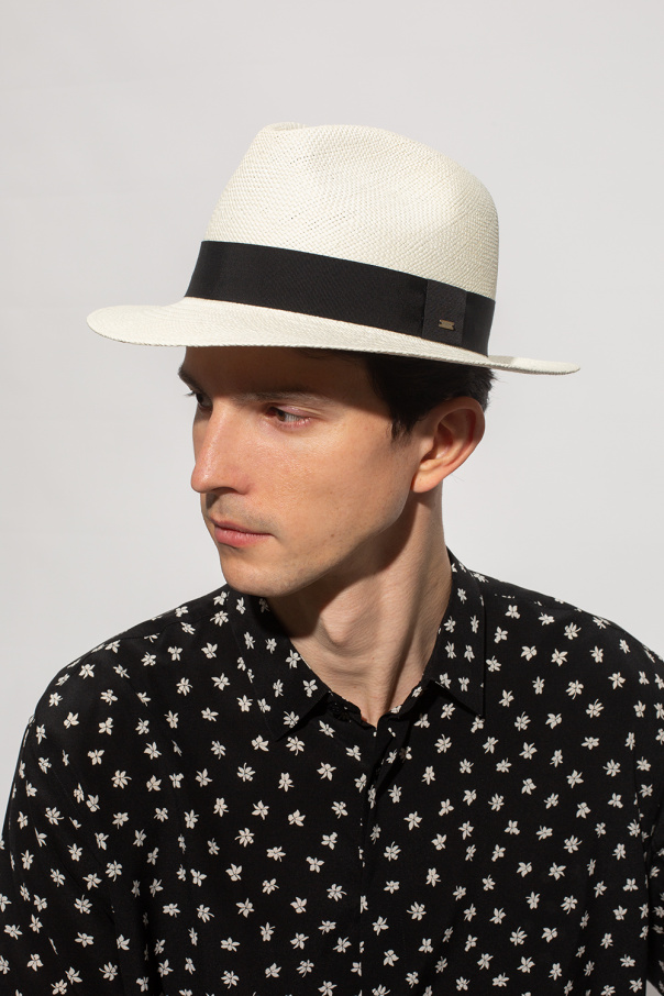 Cream Panama hat Saint Laurent Vitkac GB